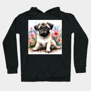 Pug Dog Puppy Hoodie